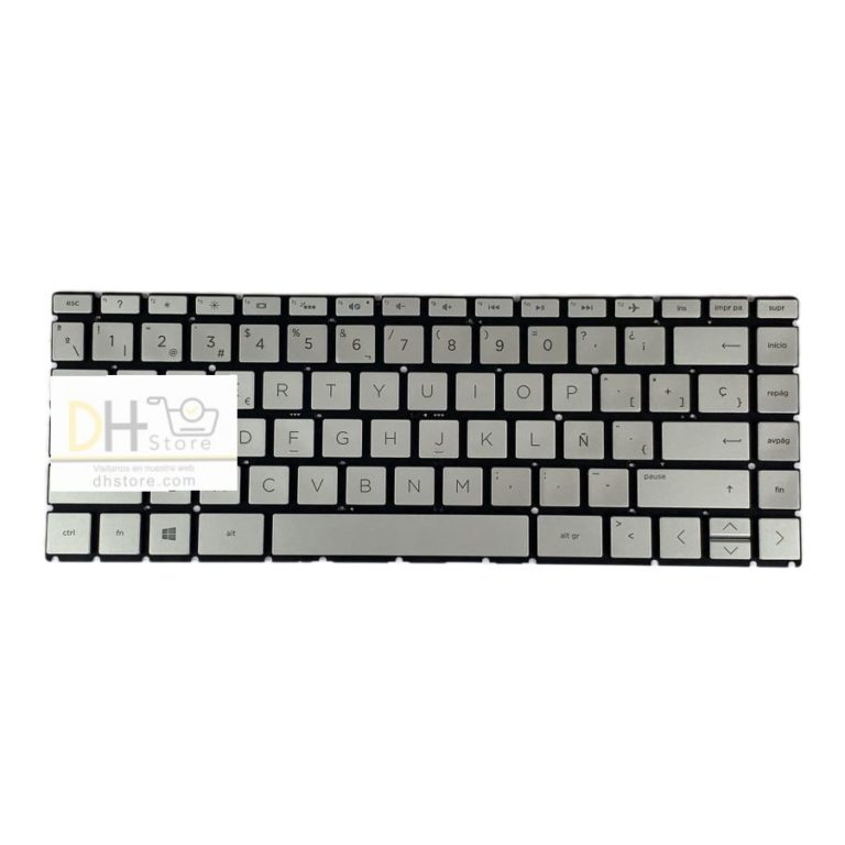 Teclado Portatil Hp Ce Da Cd Cm Iluminado Gris