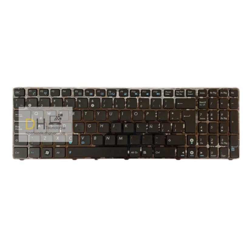Tastiera Italiana Per Notebook ASUS – Compatibile Con K52, X54, N53, A54, F50, X52 – Layout QWERTY ITA, Nero – Ricambio Di Qualità