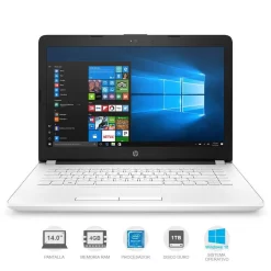 Portátil HP Laptop 14 bs008la Intel Pentium N3710 RAM 4GB HDD 1TB