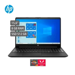 Portátil HP Laptop 15 gw0013la AMD Ryzen 7 3700U RAM 8GB SSD 512GB