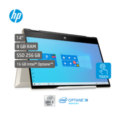 Portátil Hp Laptop x360 14 dw0001la Intel Core i5 1035G1 RAM 8GB SSD 256GB