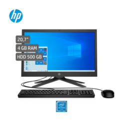Desktop HP All in One 21 b0001la Intel Celeron J4025 HDD 500GB