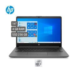 Portátil HP Laptop 14 cf2062la Intel Core i3-10110U RAM 4GB SSD M.2 de 256GB