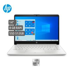 Portátil HP Laptop 14 cf2076la Intel Core i5 10210U SSD M.2 de 512GB