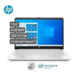 Portátil HP Laptop 15 dw1053la Intel Core i5-10210U RAM 8GB SSD M.2 de 512GB