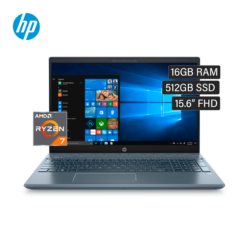 Portátil HP Laptop 15 eh0011la AMD Ryzen 7 4700U RAM 16GB SSD M.2 256GB