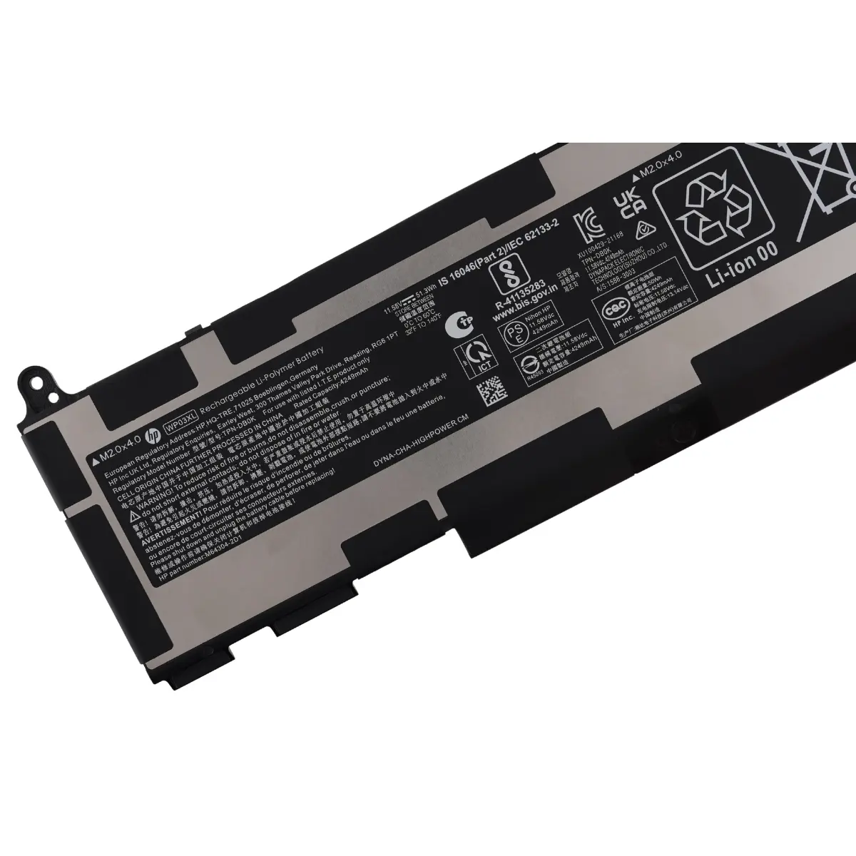 Batería HP WP03XL Original EliteBook 830 835 840 845 860 865 G9 y G10 M73466-005