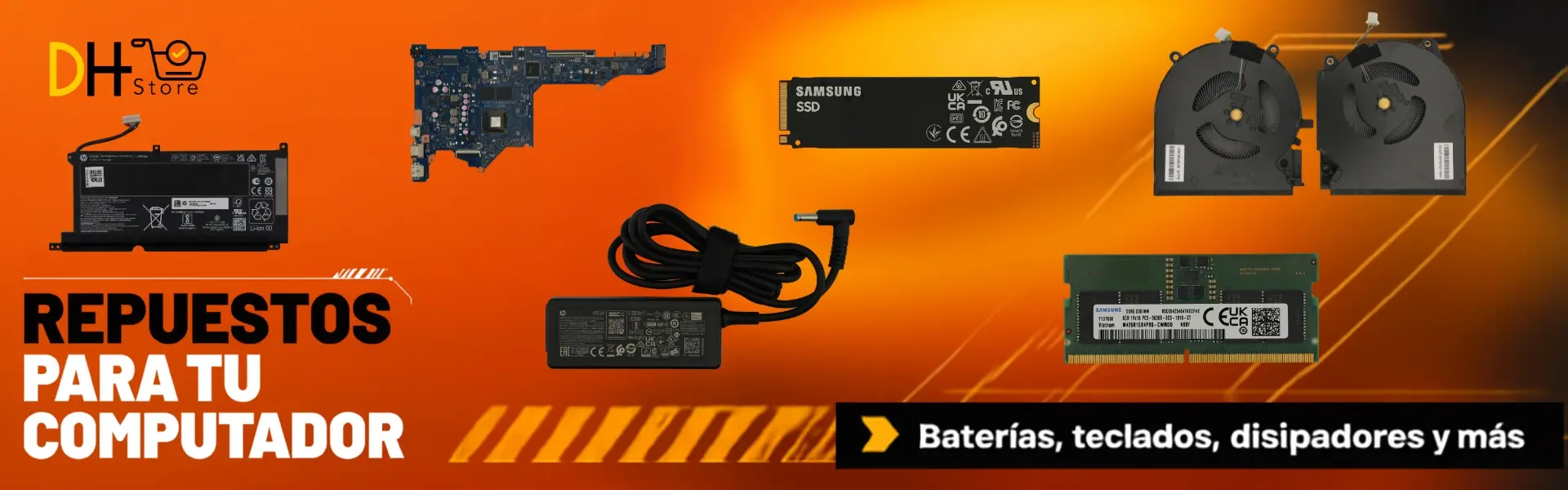 Repuestoas para computadores