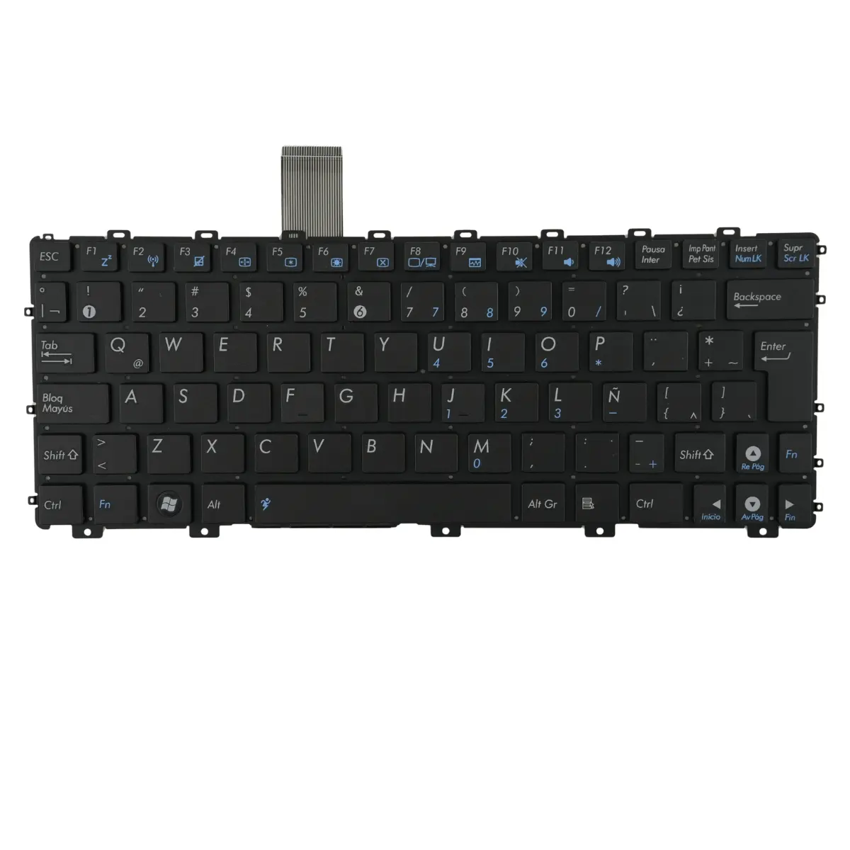 Teclado Asus Eee Pc 1015 1011 X101 X101 Negro Español