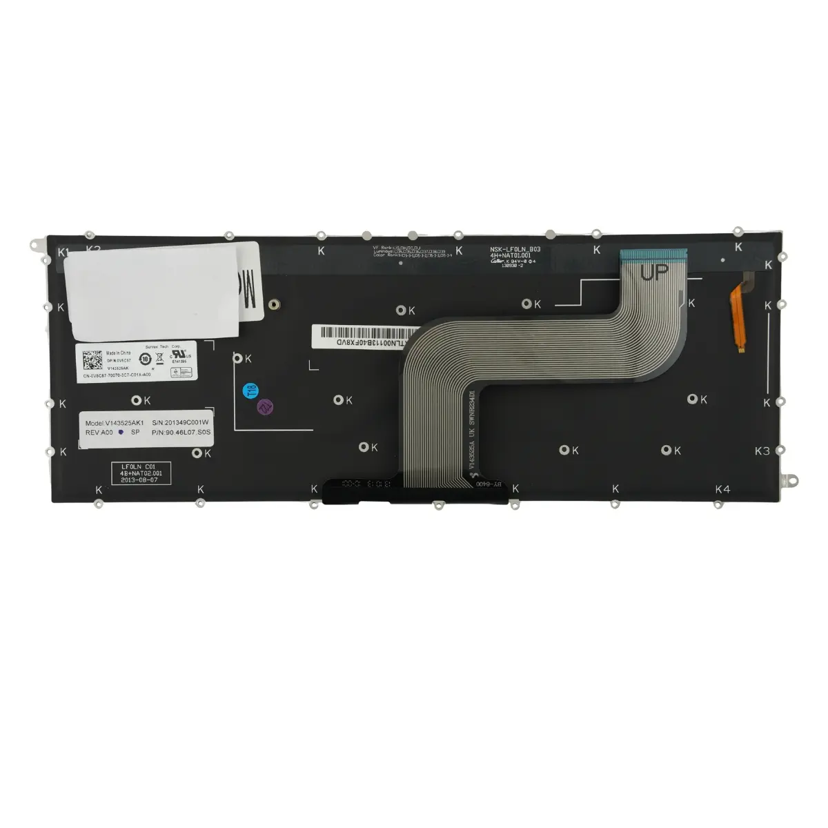 Teclado Retroiluminado Para Dell Inspiron 14-7000 14-7437