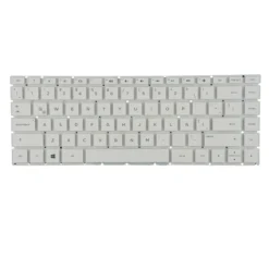 Teclado Hp 14-cf 14-cf0003la Hp 14-cf000 Hp 14-cf0004 Blanco